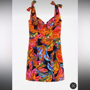 Farmrio - Mini Banana Dress. Size Medium.